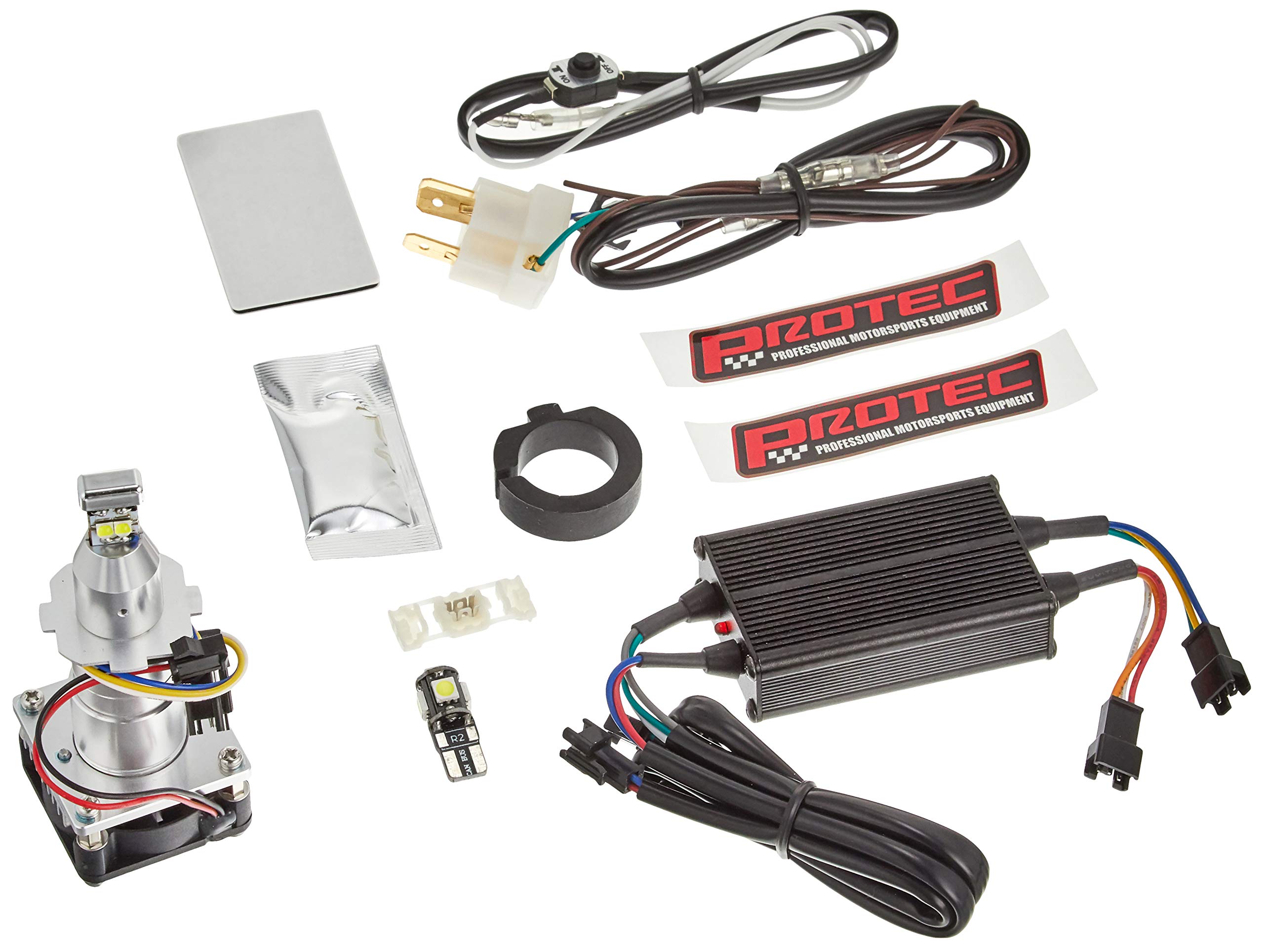 Amazon | プロテック(PROTEC) 65030 LEDヘッドライトバルブ 汎用 H7 Hi/Lo切替えタイプ 20w/20w 6000k  Hi側用 LB7W-H | LEDバルブ | 車＆バイク 即納 プロテック BMW C 650 SPORT / C 600 SPORT用 LEDヘッドライトバルブキット LB7W-BCS H7 Hi/Lo  6000K ※Hiビーム側専用 65059