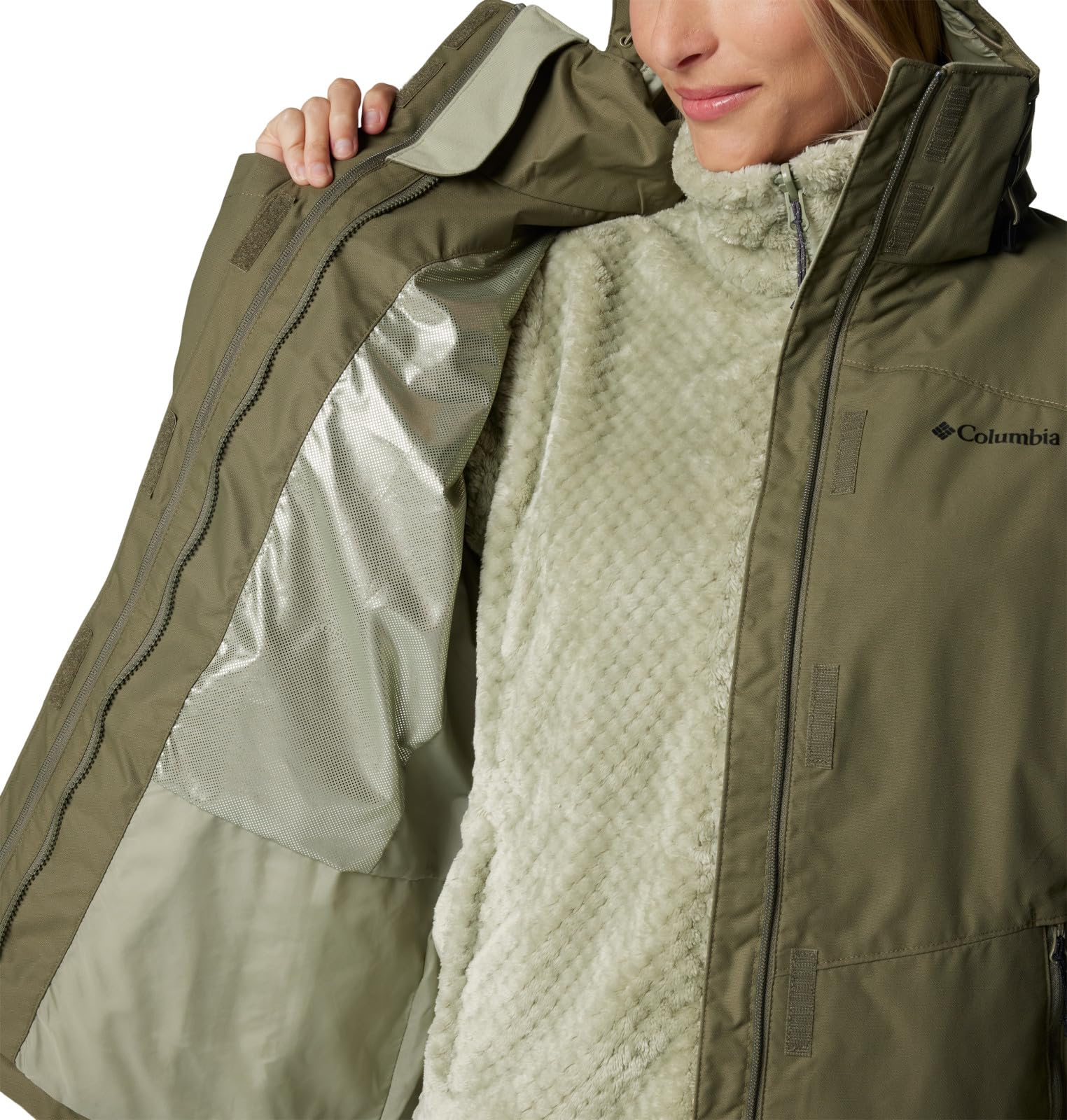 Columbia Bugaboo III Fleece Interchange Jacket Bugaboo III - Chaqueta de Forro Polar Intercambiable Mujer