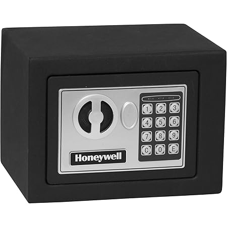 Honeywell Safes & Door Locks - 5005 Steel Security Safe with Digital Lock, 0.17-Cubic Feet, Black