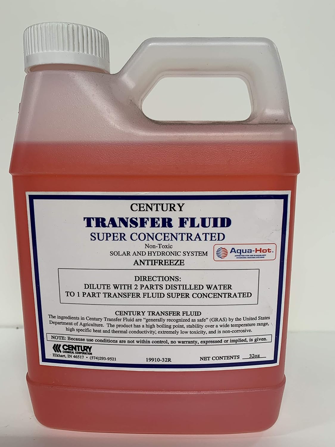Century Heat Transfer Fluid, NonCorrosive, NonToxic