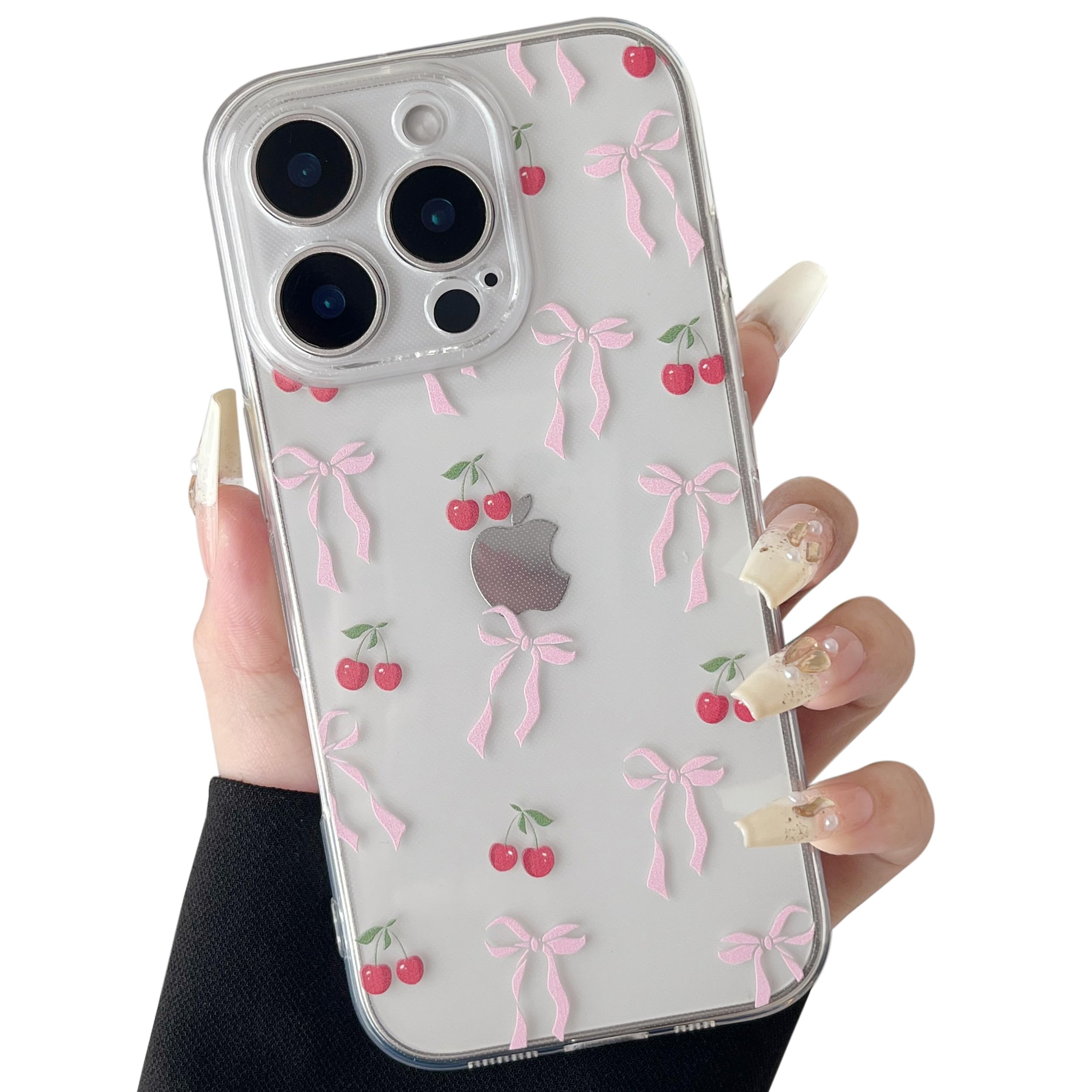 Custodia Per Telefono Con Fiocco In Nastro Fatta A Mano Per IPhone - Foto 3