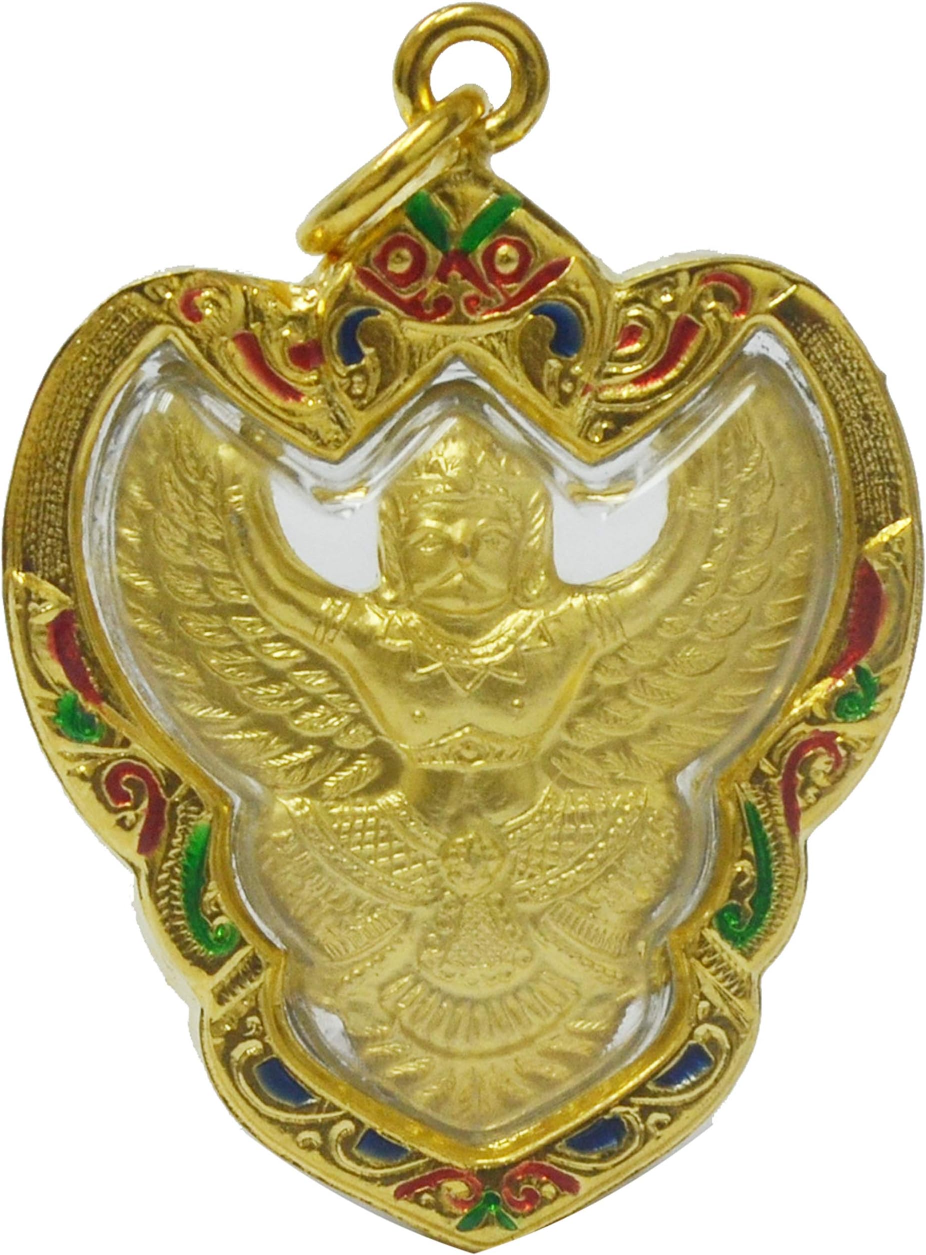 Thai Power Jewelry Garuda Amulets Magic Eagle Garuda Phaya Krut Amulet Talisman Power Successfull Pendants