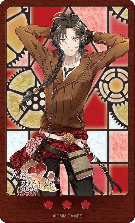 Amazon 文豪とアルケミスト 光る Led Icカード 織田作之助 アニメ 萌えグッズ 通販