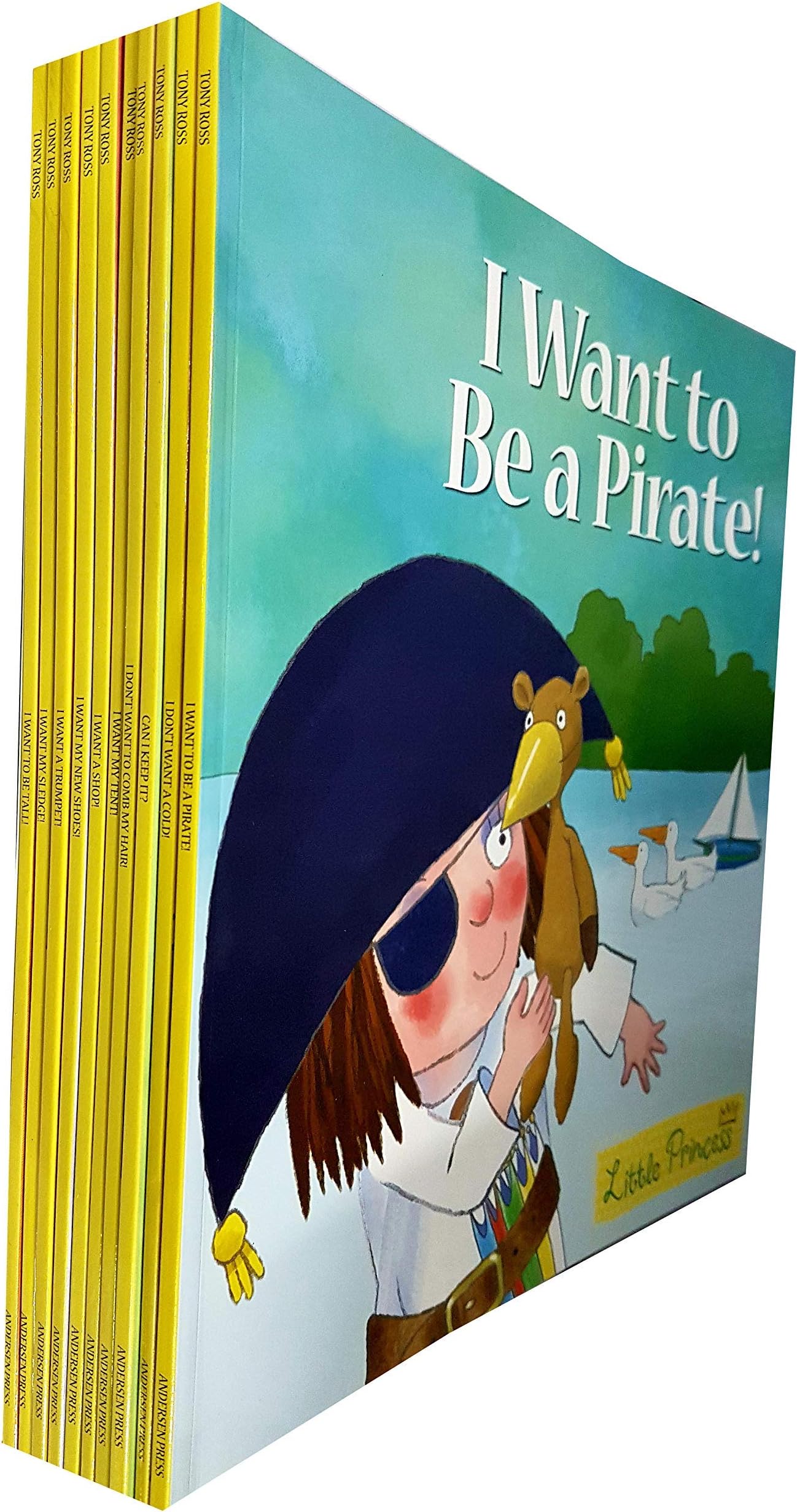 Little Princess Collection Tony Ross 10 Children Books Set - I Want a Shop, I Want my Tent, I Want my New Shoes