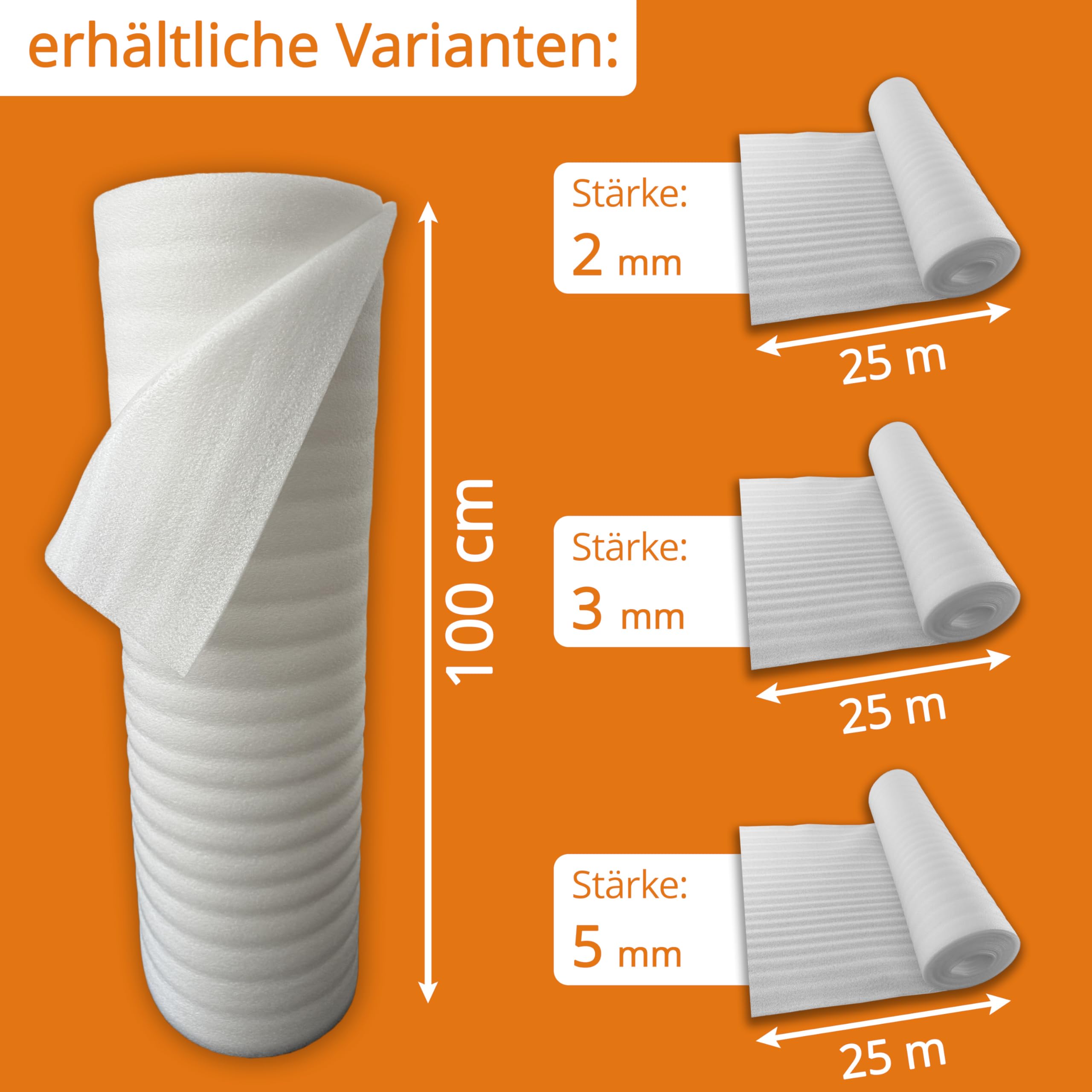 uficell podkładka do laminowania i parkietu o grubości 3 mm (grubość 3 mm – 50 m² | 2 rolki)