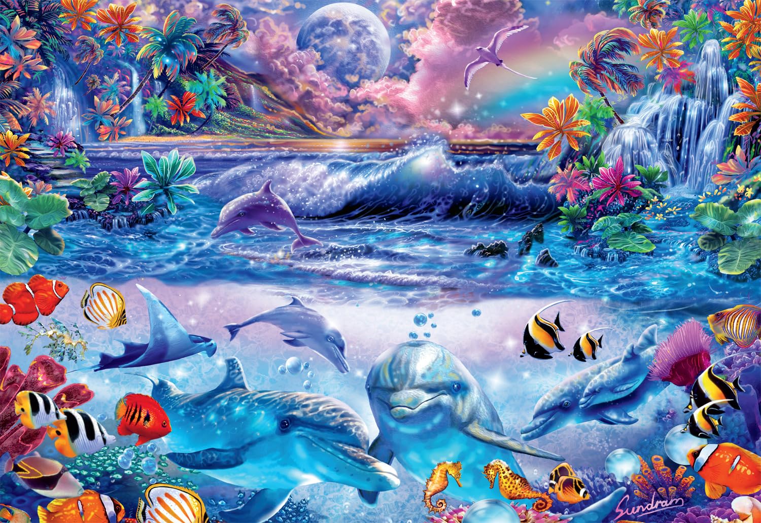Amazon.com: Ceaco - Steve Sundram - Tropical Dream - 2000 Piece