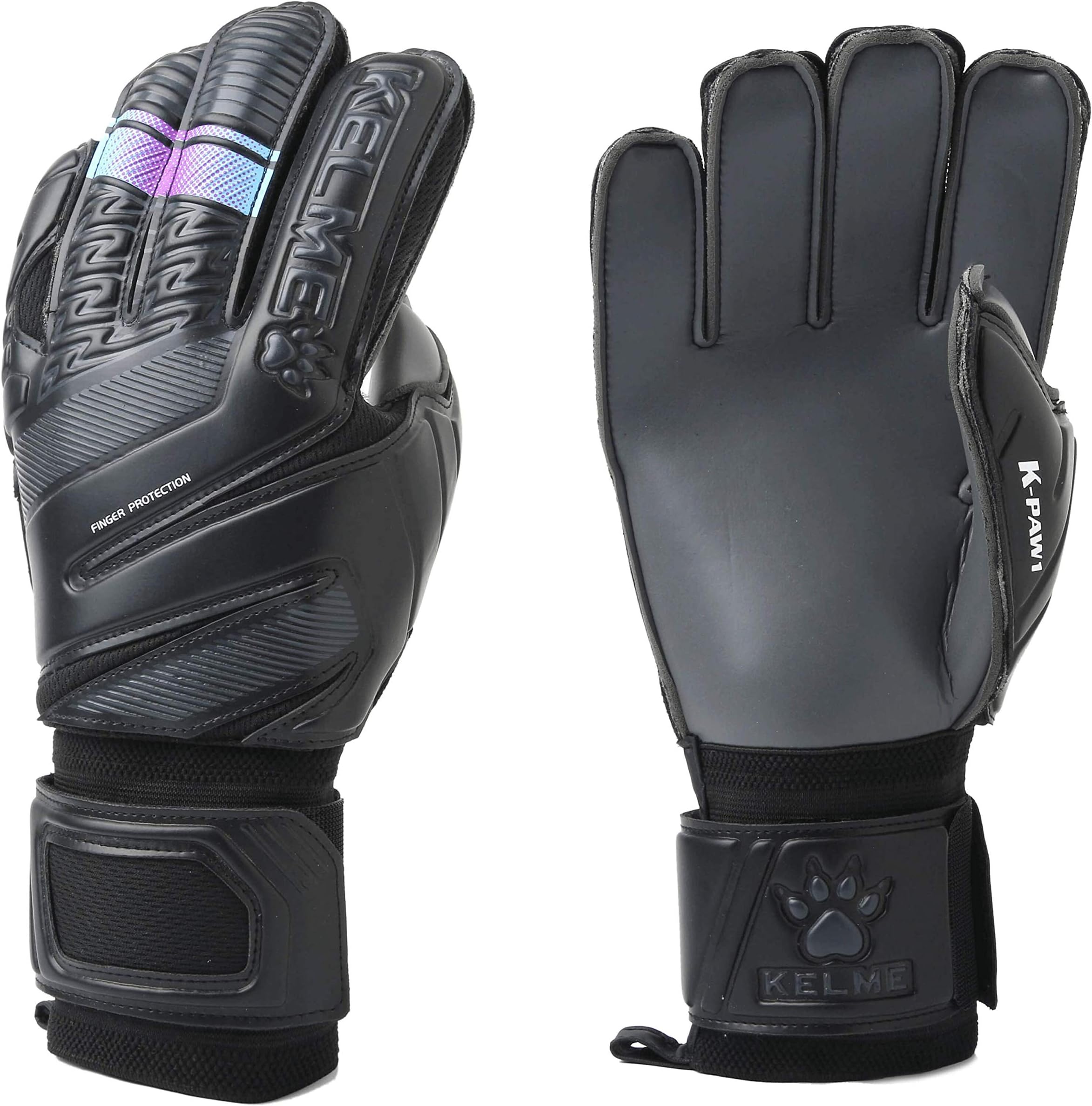 Soccer Goalkeeper Gloves, Professional Goalie Glove, Unisex, Super Grip Latex, Finger Protection