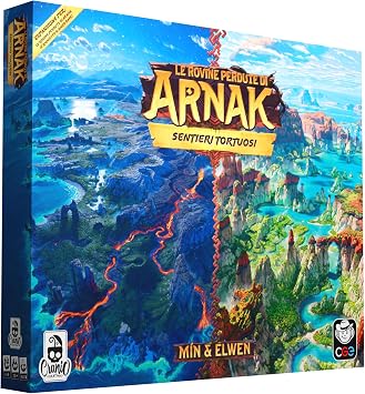 Cranio Creations Arnak's Lost Ruins, Twisted Paths - Arnak's Latest Addition to the World - 1-4 Players - Expansion - Ages 12+ Italian Language Edition