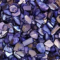 Vista 9 de BeachWalk Pequeñas conchas naturales trituradas, para bodas, relleno de jarrón, decoración del hogar y manualidades (32 onzas (2 libras), perla