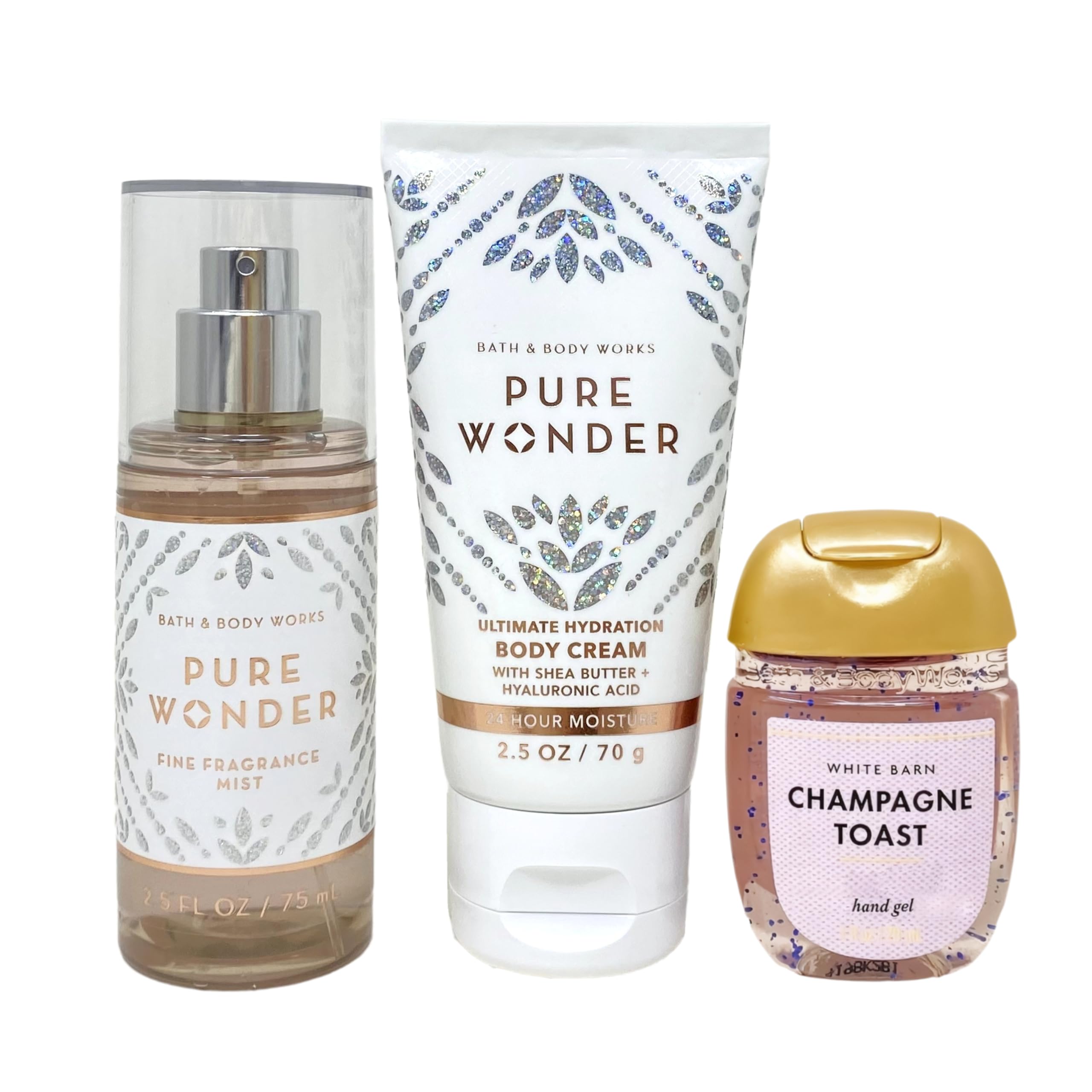 Amazon.com: Bath & Body Works Pure Wonder Mini Bag - Mist, Cream