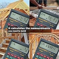 Vista 7 de Calculated Industries 4054 Construction Master 5 en Español - Calculadora de construcción con pies, pulgadas y fracciones para carpinteros