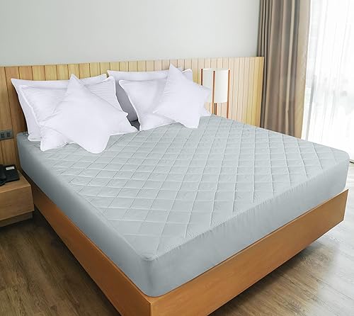 Miniatura 109 de Utopia Bedding Protector de colchón acolchado (individual) – Protector de colchón elástico ajustable – La funda de colchón se estira hasta 16