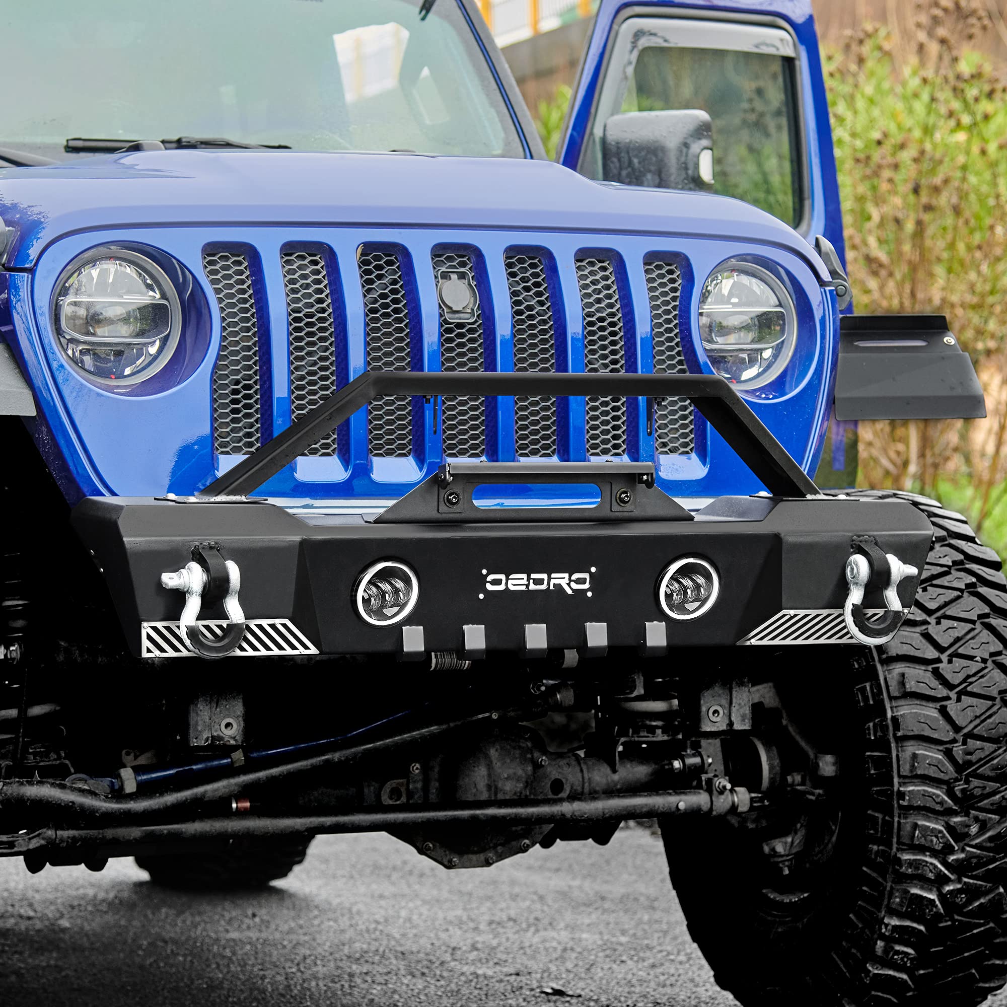 お取引 OEDRO スタビーフロントバンパー 20072018 Jeep Wrangler JK ＆ JKU Unlimited対応 オフ