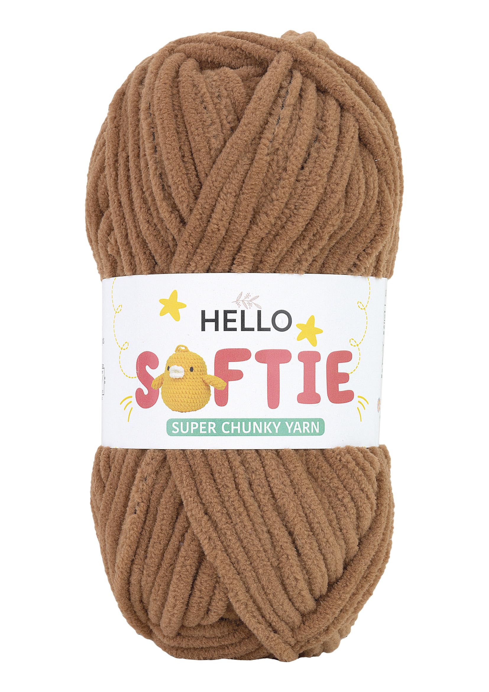 Hello Softie Blanket Yarn 100g - Toffee