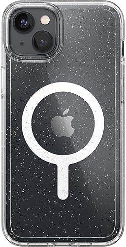 Miniatura 4 de Speck - Funda transparente para iPhone 15 Plus y 14 Plus, delgada, construida para MagSafe, resistente a los arañazos y protección contra caídas,