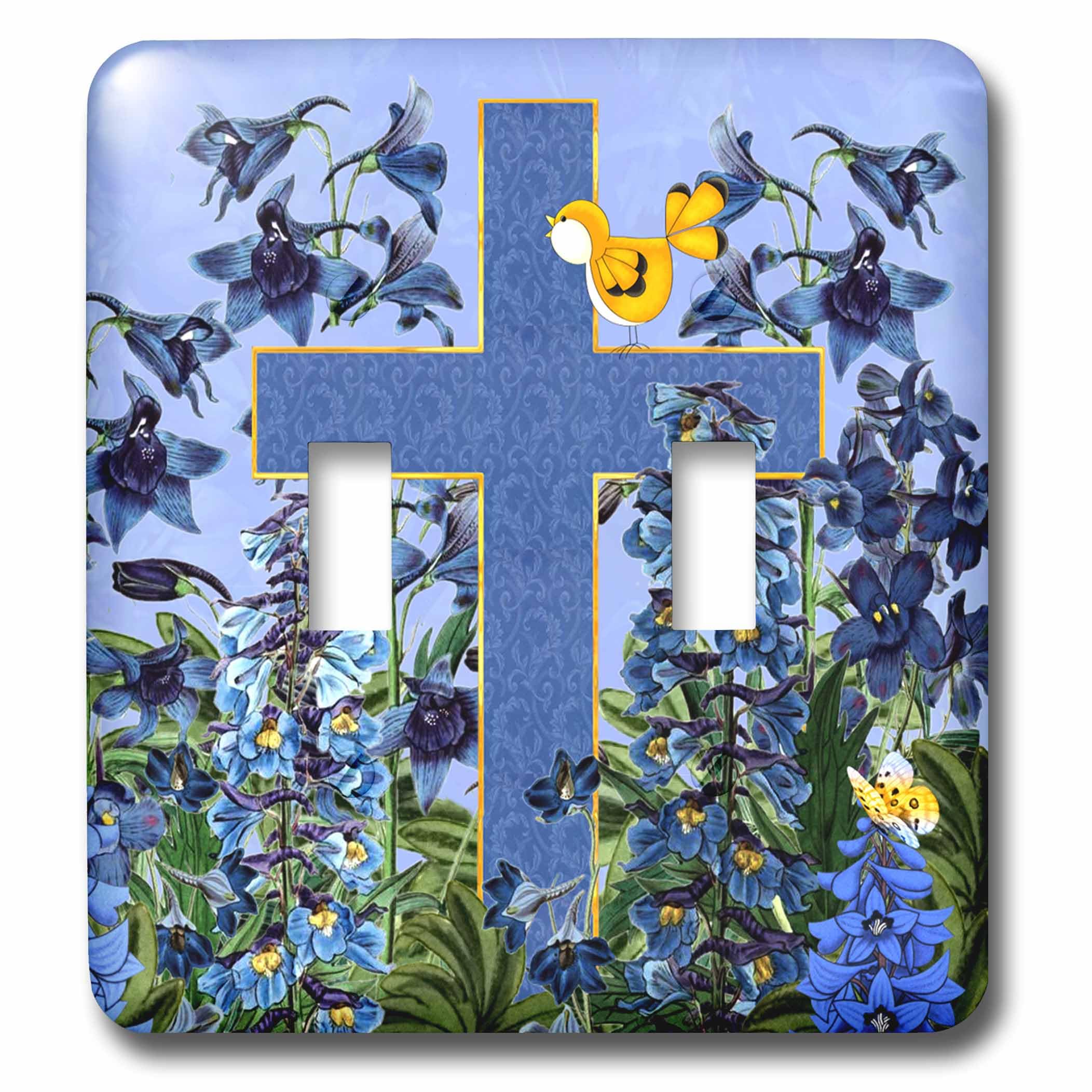 Interrupteur à baïonnette à motif oiseau pour changer vos plaques