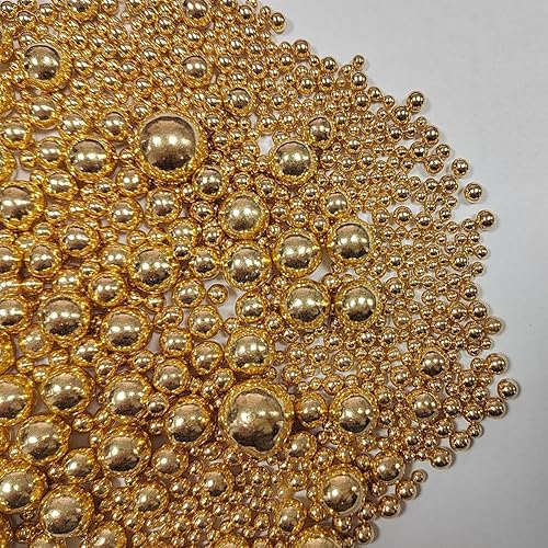 Miniatura 6 de Eastron Gránulos comestibles de azúcar de perlas rosadas, tamaño mezclado, decoración de pasteles, decoración de cupcakes, decoración de galletas,