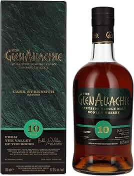グレンアラヒー　GlenAllachie 12年　カスクストレングス　10年 b73a3dc7a7f0dd8d7a330639c4a2ea