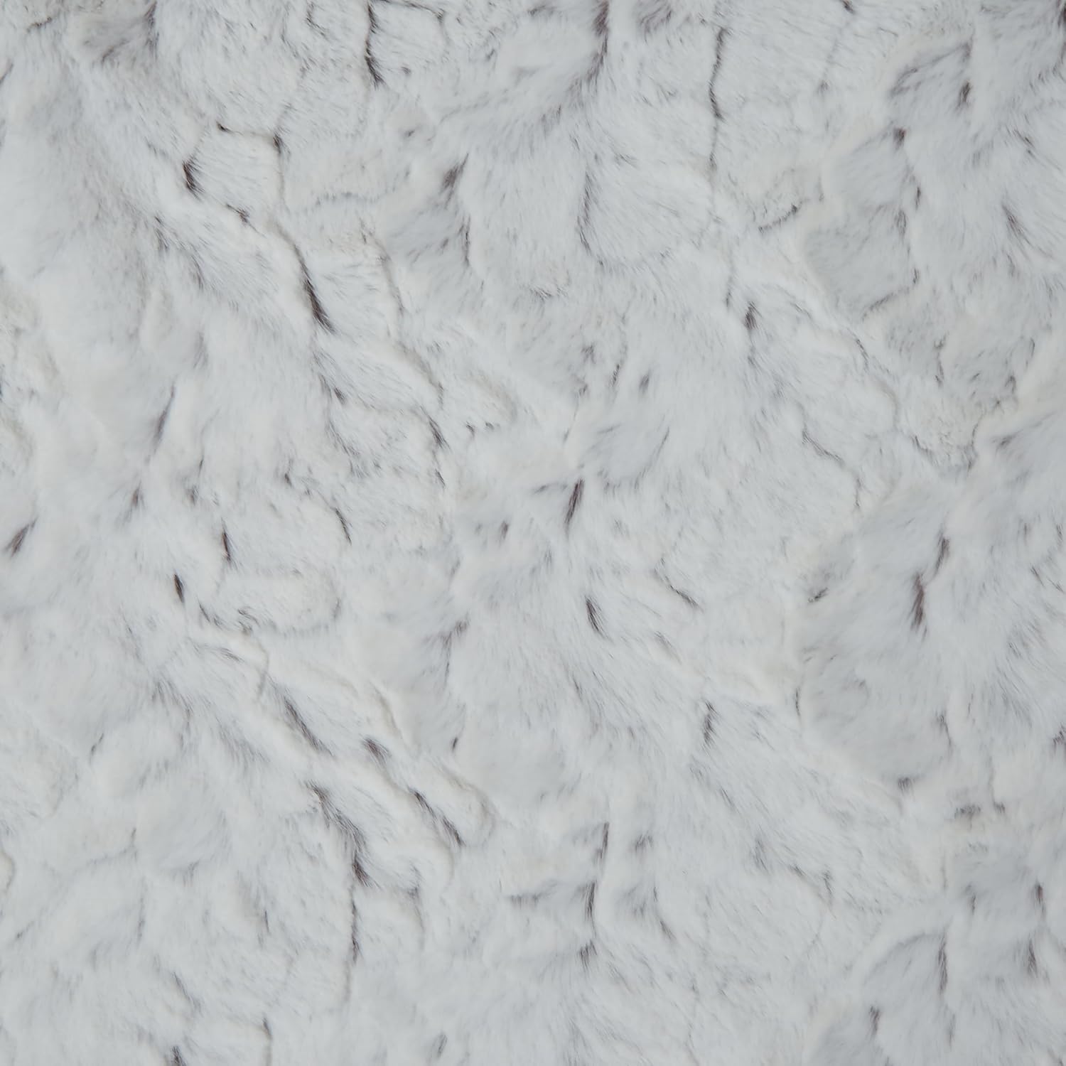 Sorra Home Tufted Papasan Cushion - Soft Bucket & Moon Chair Comfy Round Cushion - Floor Pillow with Plush Foam for Indoor Furniture (Frame Not Included) - Fauxchilla Silver Fox (48" x 48" x 4")