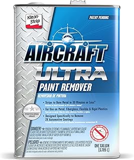 Aircraft Ultra Paint Remover - Powerful Formula Strips Automotive & Metal Coatings, Visible Lifting, Fast-Acting - 1 Gallon