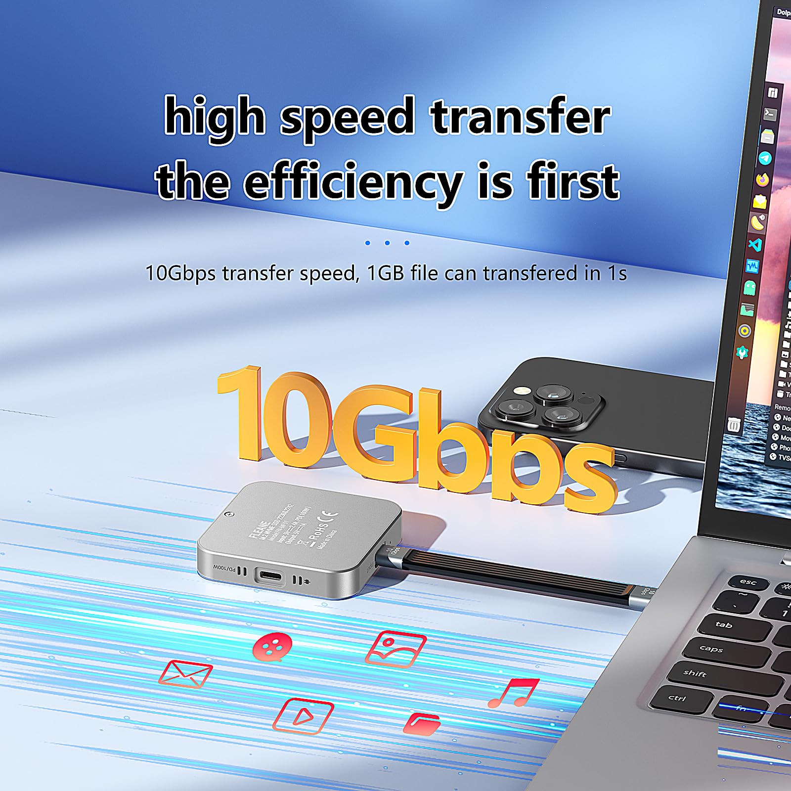 Amazon.co.jp: FLEANE Magnetic M.2 2230 2242 NVMe SSDエンクロージャ