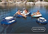 Vista 7 de Intex River Run - Balsa flotante inflable para agua, piscina y lago, color rojo y azul