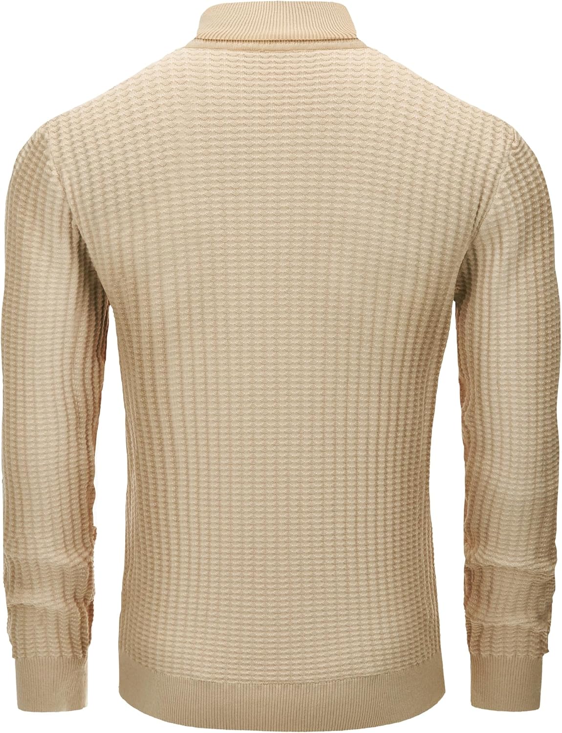 Lion Nardo Men's Turtleneck Sweater Slim Fit Turtle Neck Sweater for Men Long Sleeve Pullover Sweater Thermal Sweater - Image 3