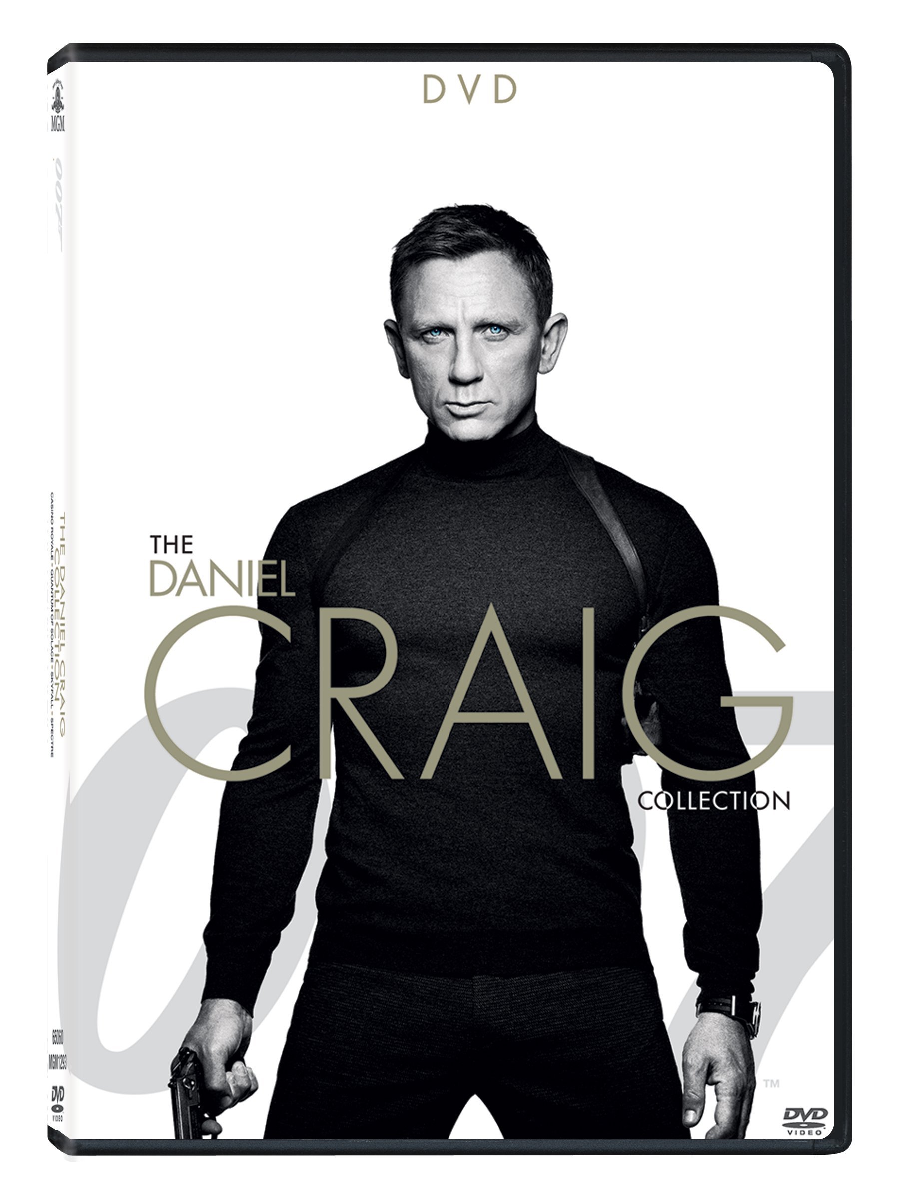 007: Daniel Craig as James Bond - 4 Movie Collection: Casino Royale (2006) + Quantum of Solace (2008) + Skyfall (2012) + Spectre (2015) (4-Disc Box Set)