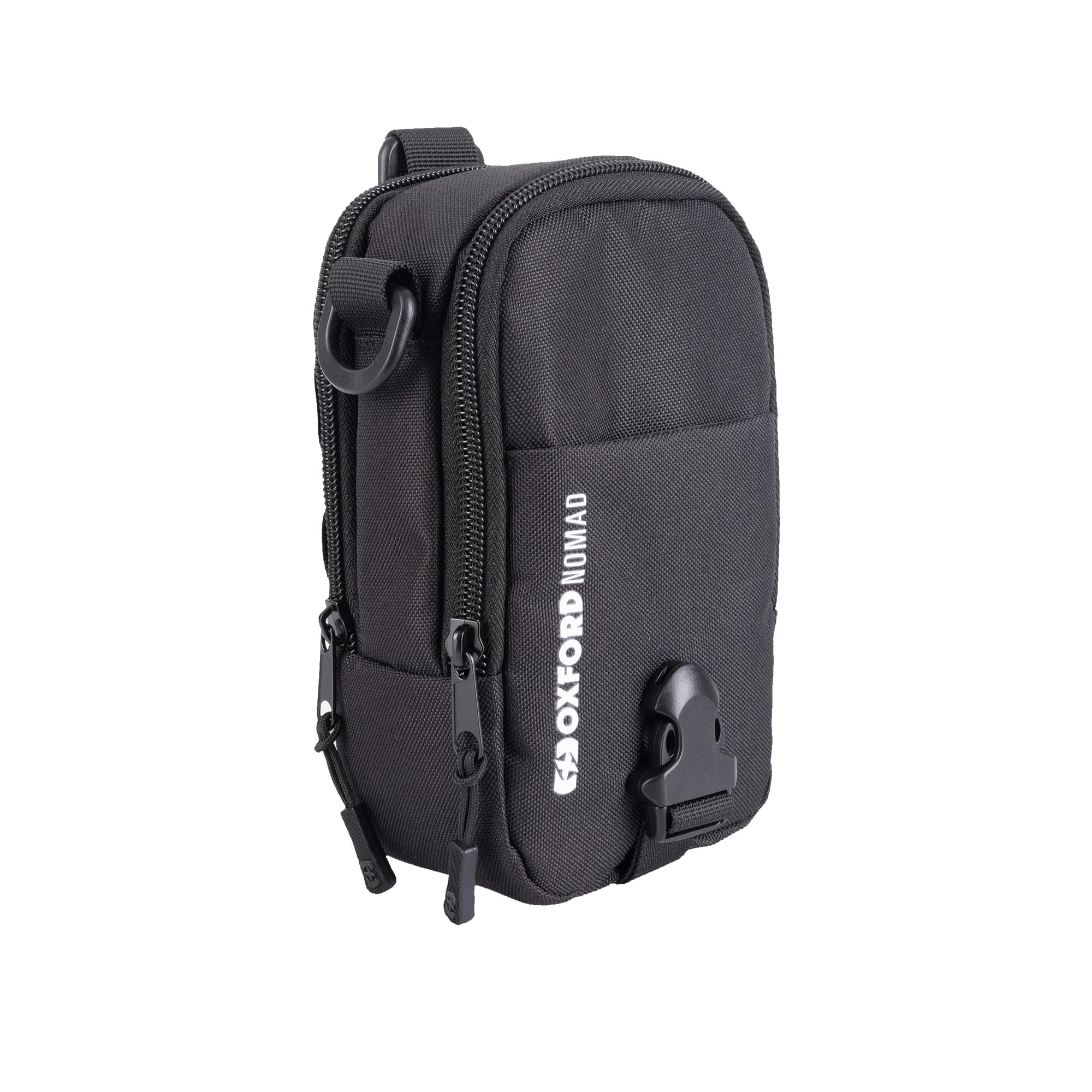 Oxford NOMAD Motorcycle Motorbike 1L Utility Pouch - Black