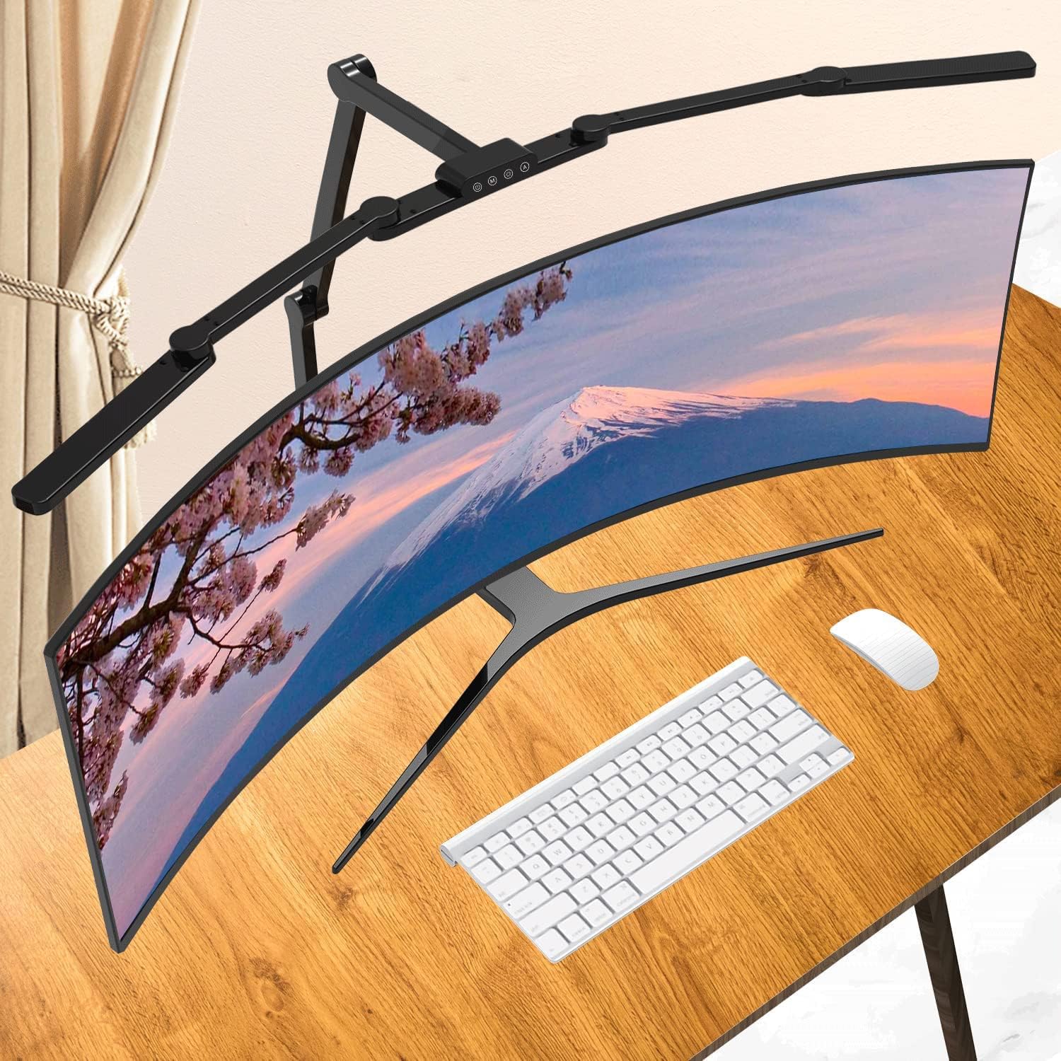 Amazon.co.jp Foldable LED Desk Light, 41.5" Large Designer Stand Light