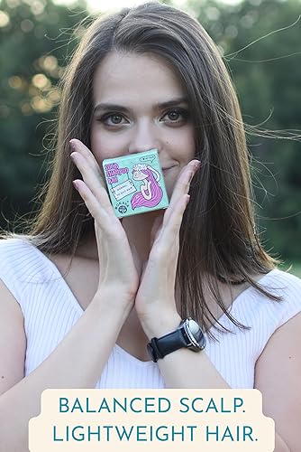 Miniatura 7 de Morava Barra de champú de arcilla clarificante, elimina la acumulación de productos y el exceso de aceite, limpieza profunda sin sulfatos para