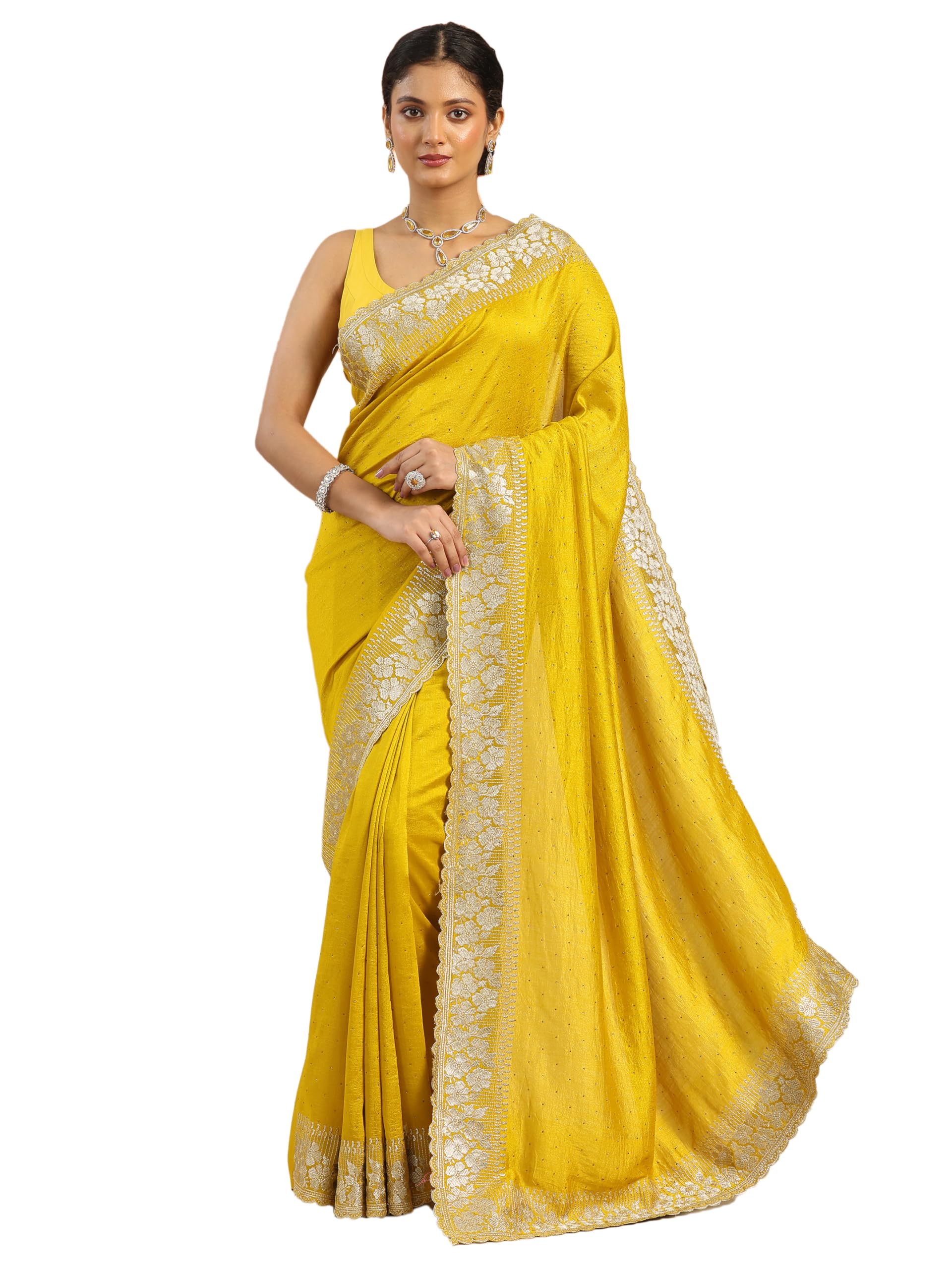 libas Embellished Silk Blend Saree for Women (16869PR)-picture-40