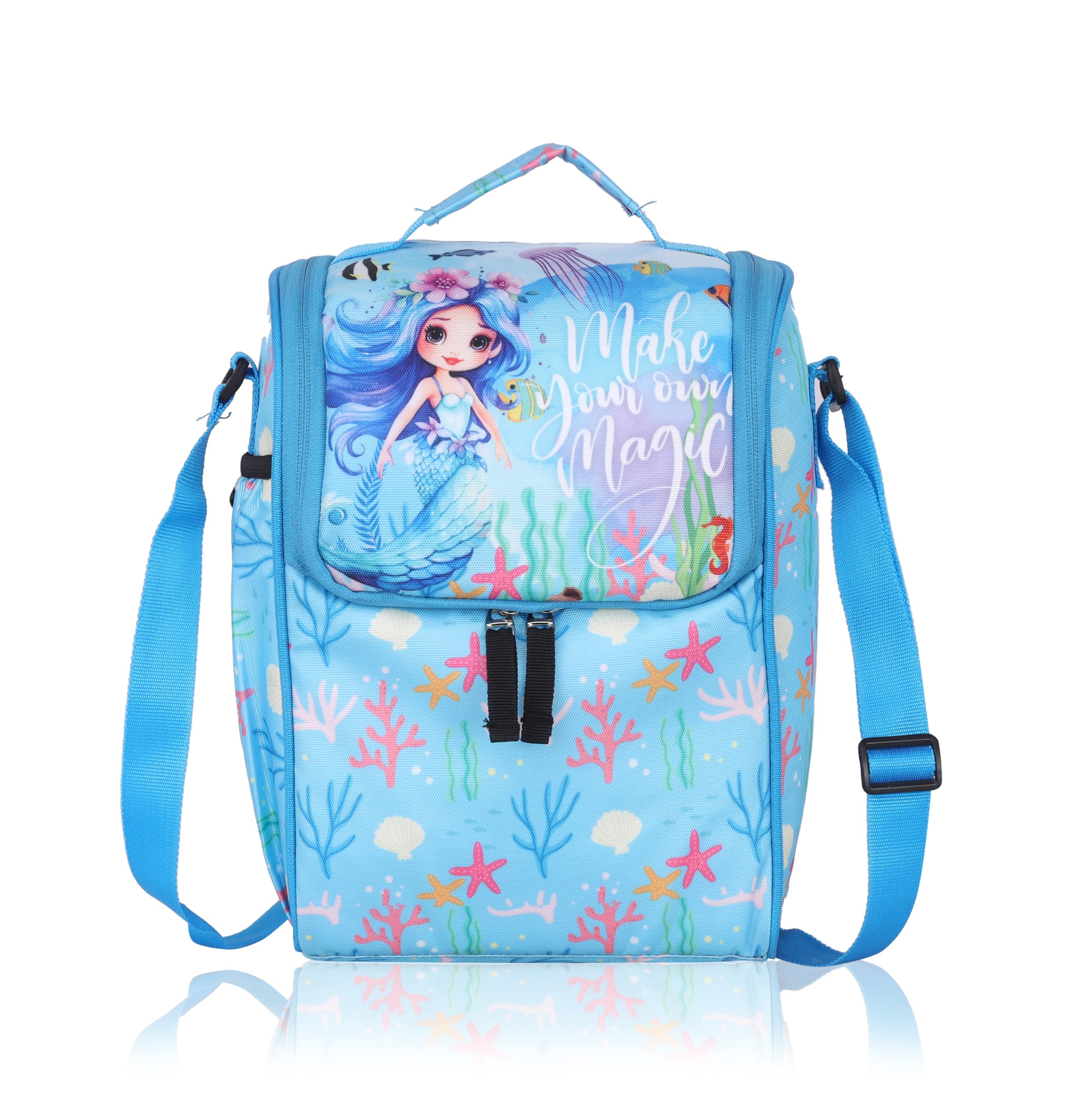 See full amazon price history chart for Echo Boomers Mermaid Sky Blue Lunch Bag for Kids | Tiffin Bag with Strap | Mermaid Theme | Ideal for Picnics and School Echo Boomers Mermaid Sky Blue Lunch Bag for Kids | Tiffin Bag with Strap | Mermaid Theme | Ideal for Picnics and School (B0D6VCNHMK) Amazon Price History, Amazon Price Tracker
