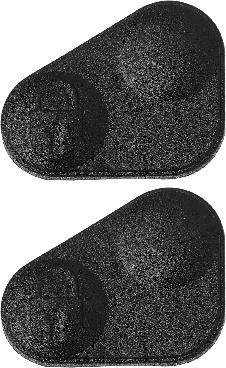 2pcs Car Key Button Rubber Pads Compatible with Land Rover Range Rover P38