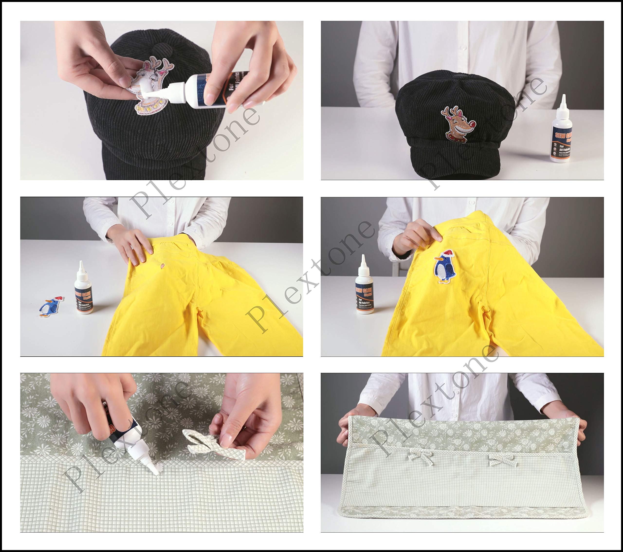 Colla Per Tessuti Sew Glue - Impermeabile, Trasparente, Per Riparazioni Pelle E Stoffa - Foto 4