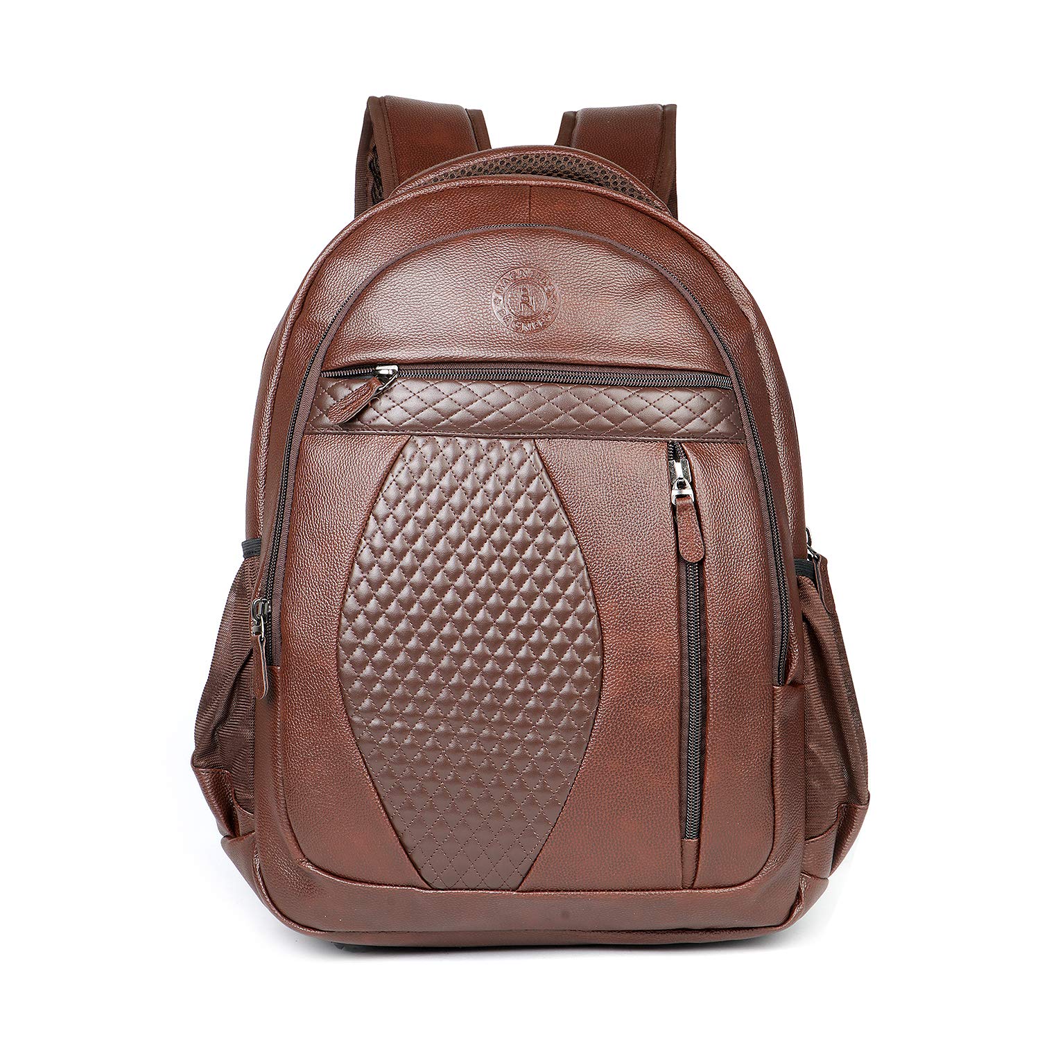 Bagneeds Synthetic Casual Daily Use Leather Cheap Newbag Casual Trendy Office School/Travel Laptop Shoulder Backpack For Mens And Women, 35 Litres, Tan (B08NW74P3F) Amazon Price History, Amazon Price Tracker