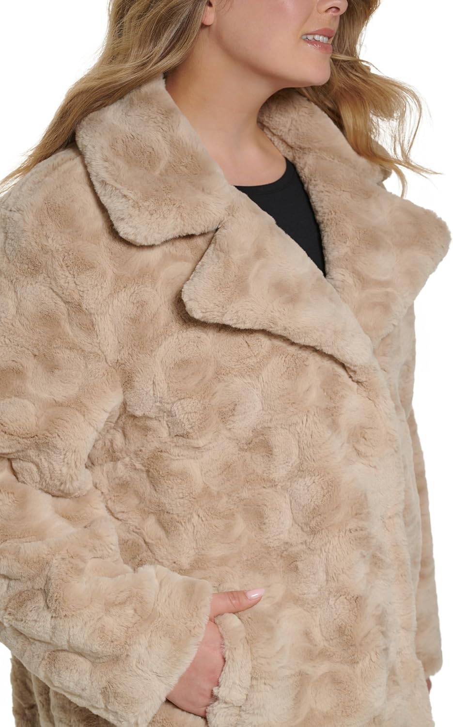 Kenneth Cole Women's Faux Fur Jacket - Image 4