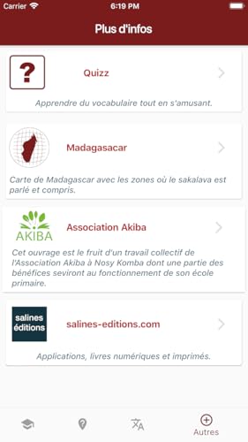je parle sakalava