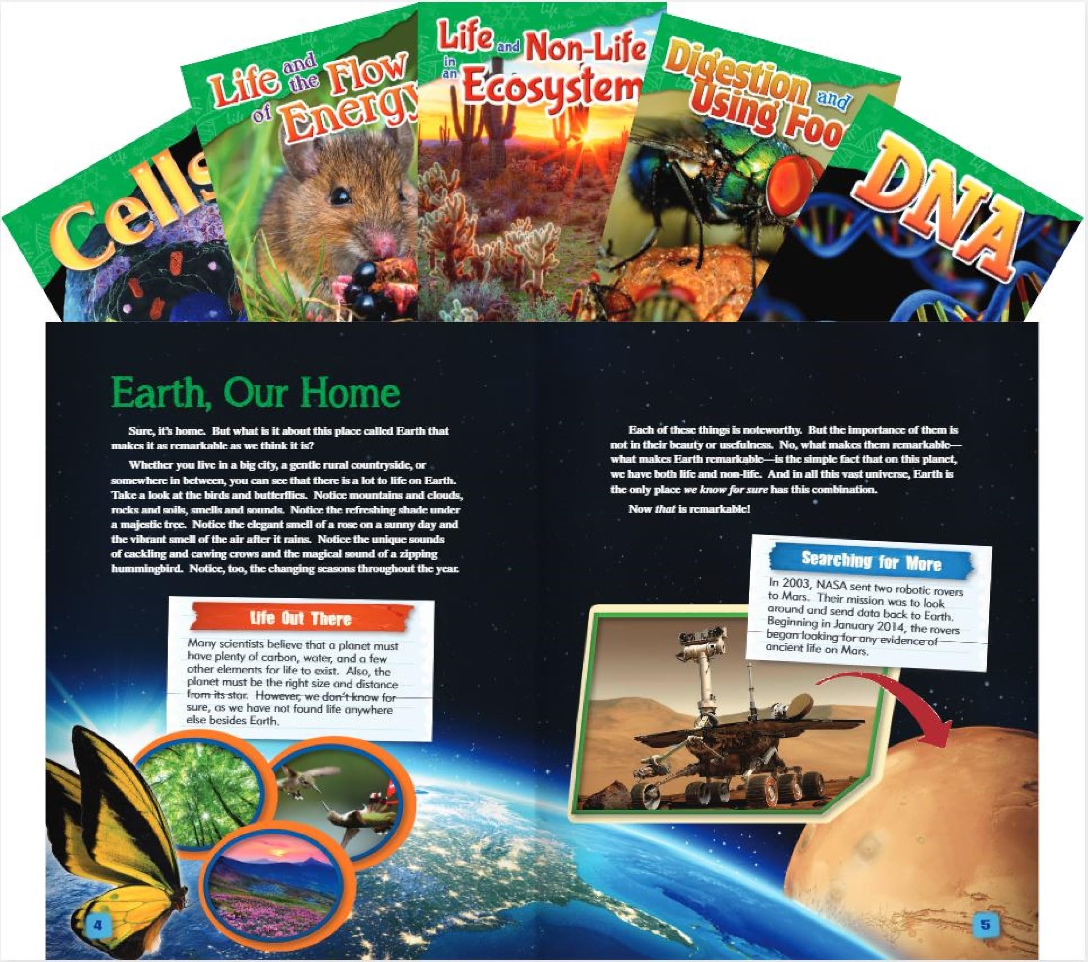 Life Science Grade 5: 5-Book Set (Science Readers: Content and Literacy)