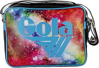 BORSA TRACOLLA GOLA midi REDFORD cosmic star CUB179MR BLACK/NEON BLUE cod. 14056