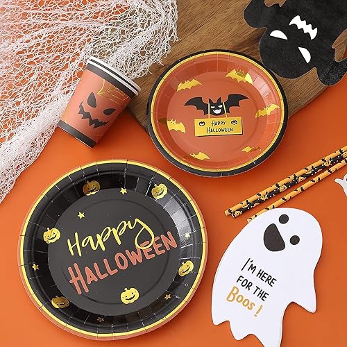 Miniatura 7 de Servilletas de Halloween  Paquete de 50  Servilletas de papel de Halloween de 3 capas para suministros de fiesta de Halloween, servilletas