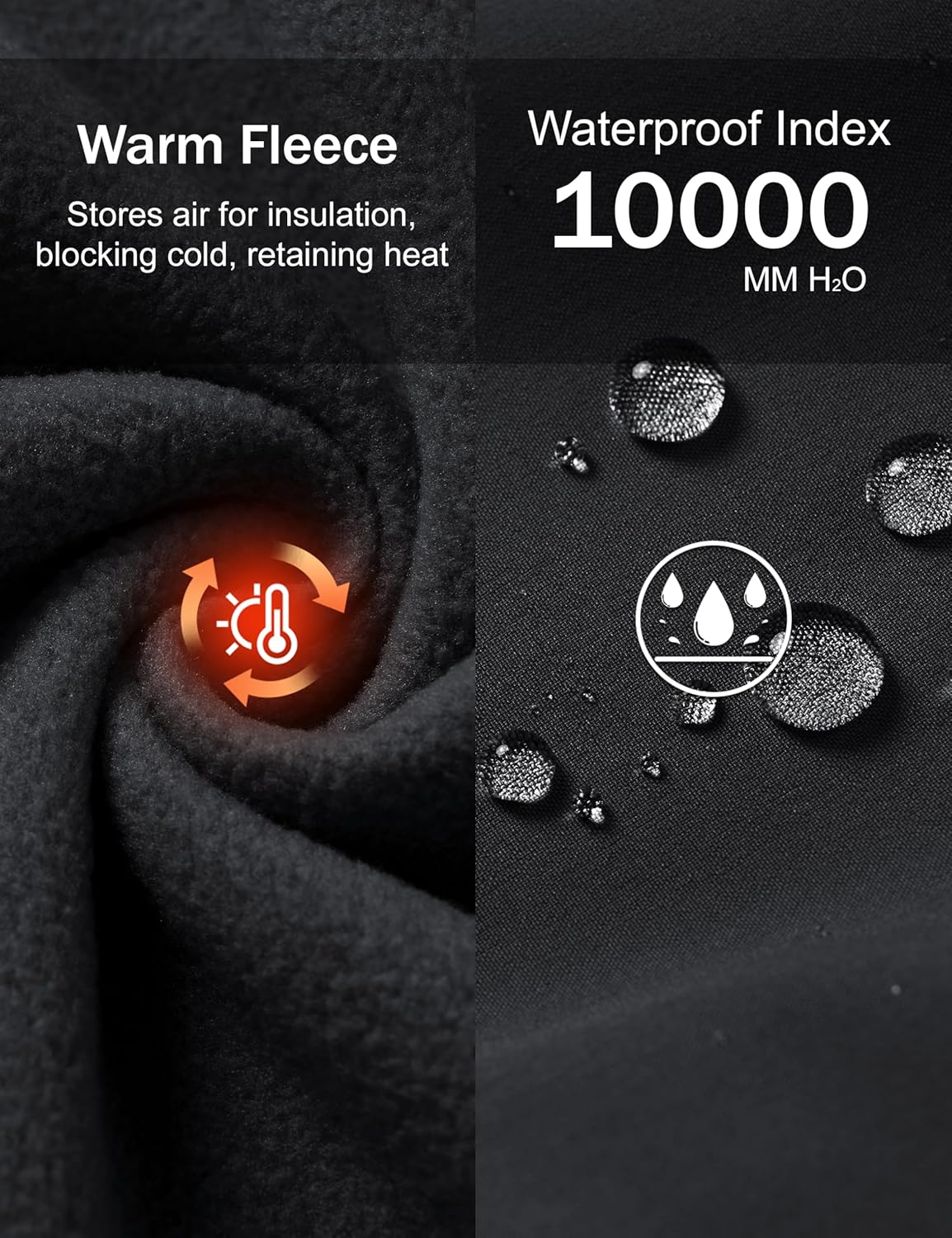 MAGCOMSEN Men's Lightweight Softshell Vest Outerwear Windproof Fleece Lined Zip Up Sleeveless Jacket for Golf Running Hiking - Image 5