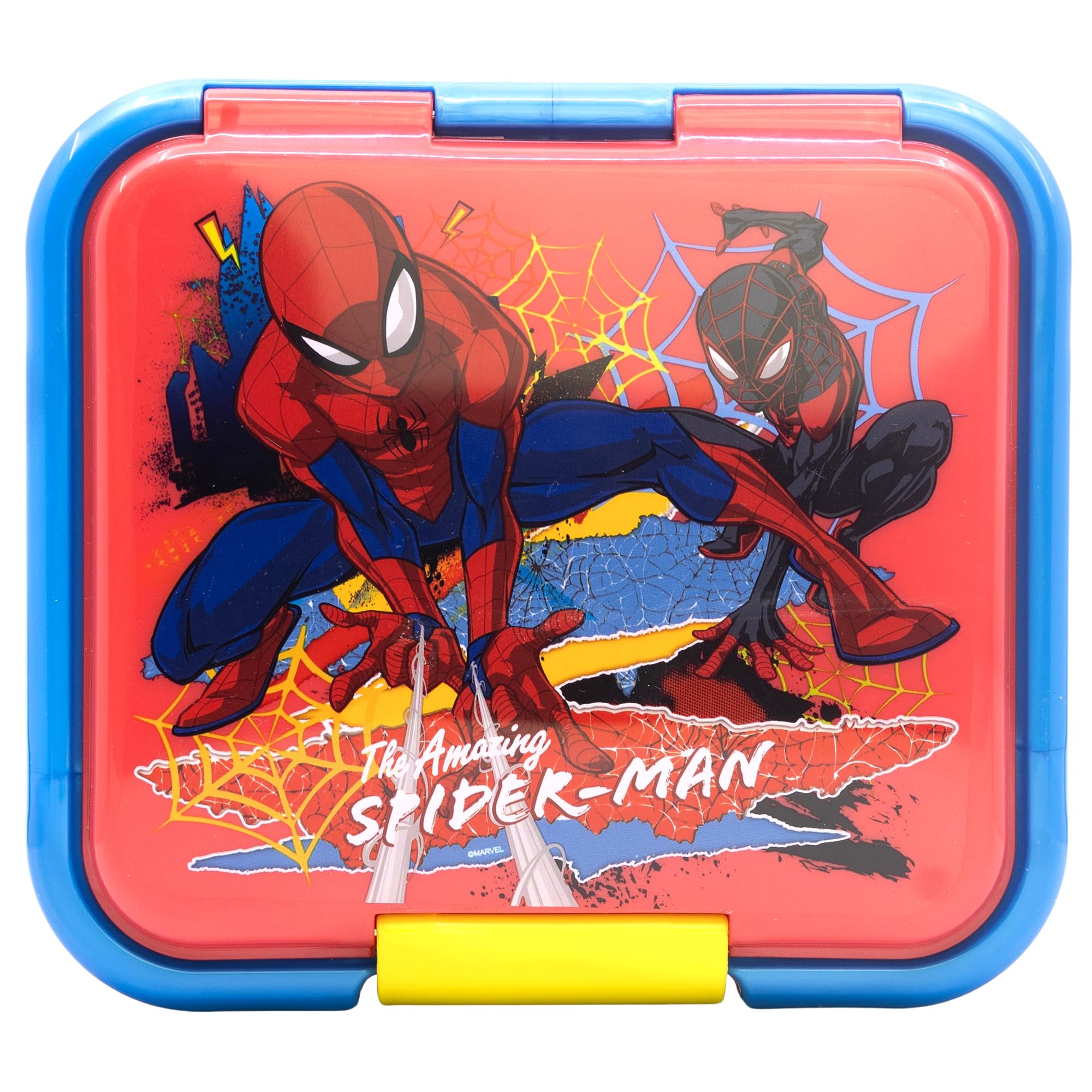 Wytrzymały pojemnik na lunch dla dzieci, z 3 przegródkami Spiderman