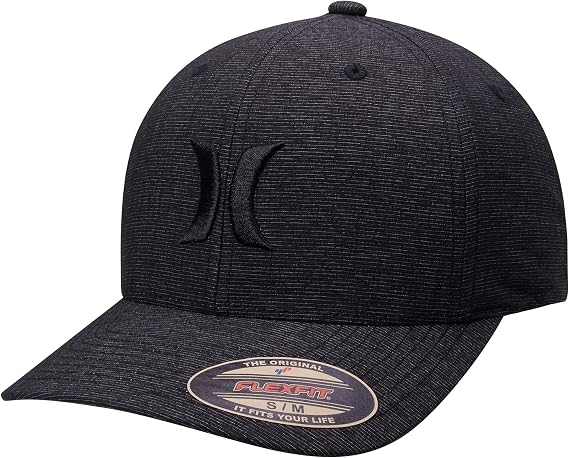 Black Textures Baseball Cap at Amazon 