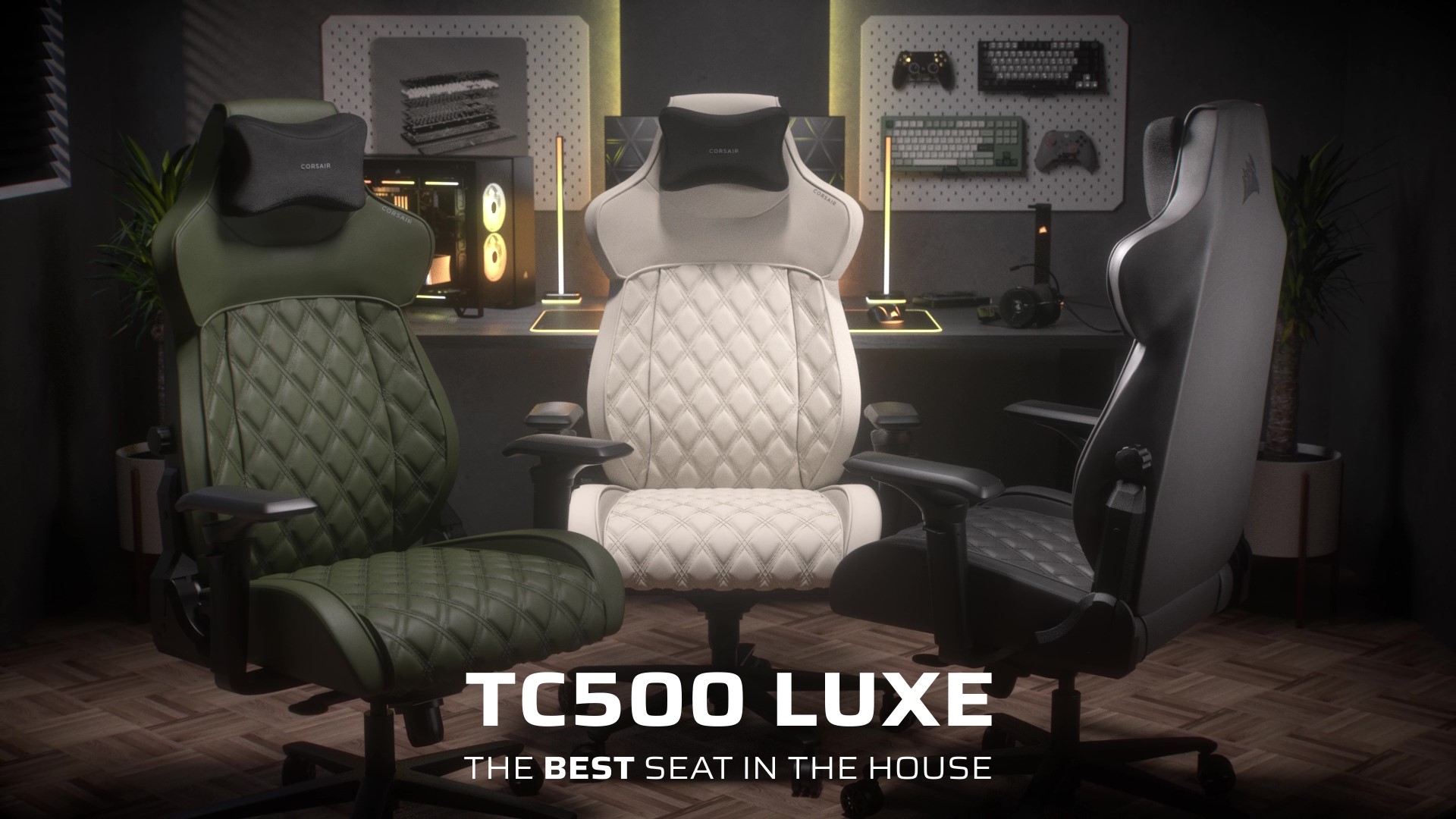 Amazon.com: Corsair TC500 Luxe Gaming Chair – Premium Breathable 
