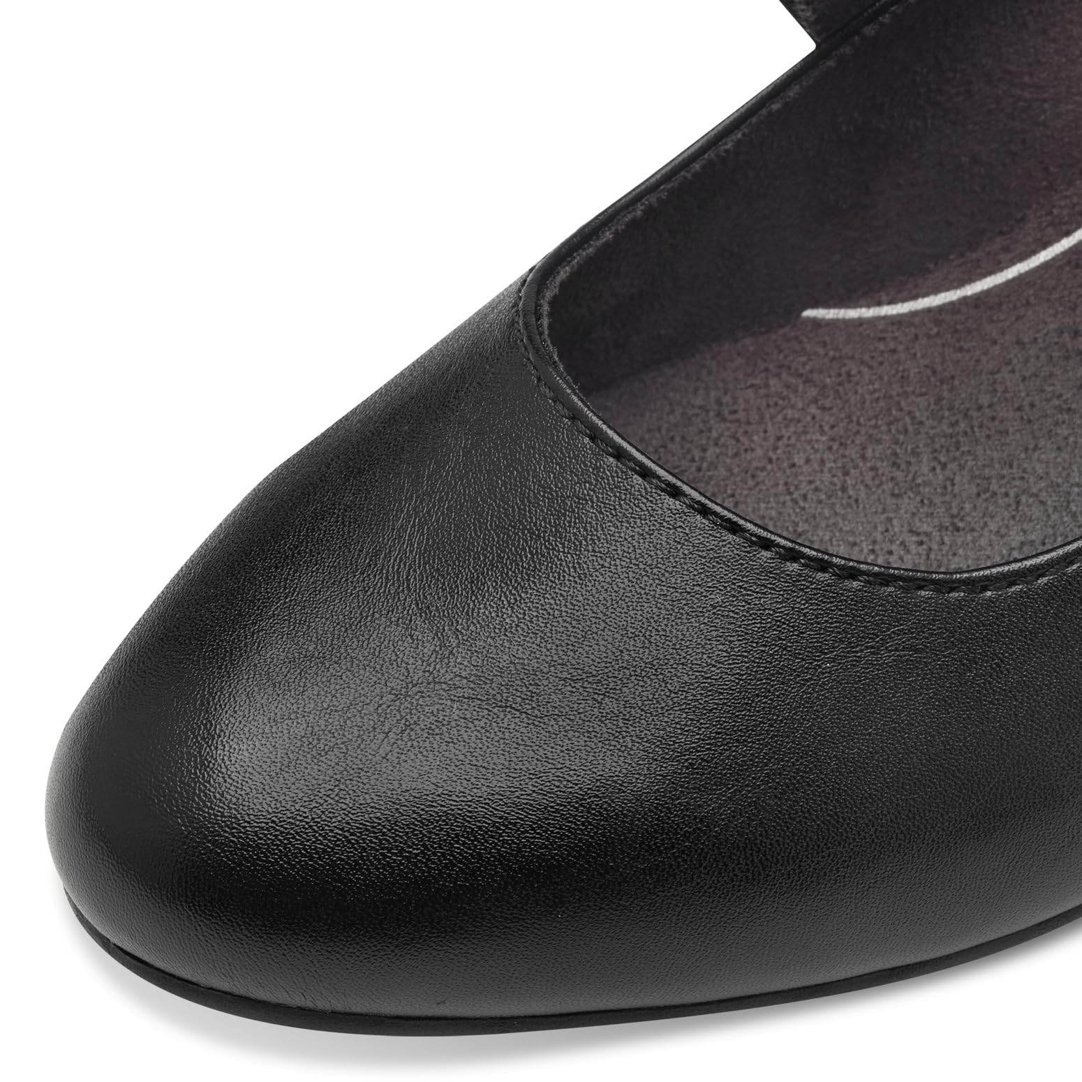 Jana Damen Pumps mit Riemen Mary Jane Vegan