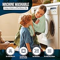 Vista 6 de Utopia Bedding – Protector de colchón impermeable tamaño King, funda de colchón de 200 GSM de felpa premium, cubierta de cama suave y transpirable