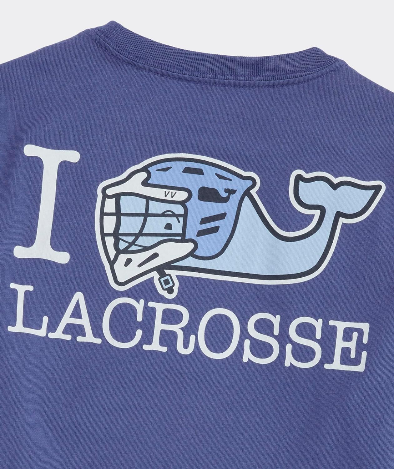 Vineyard Vines Boys Boys' I Whale Lacrosse Short-Sleeve Pocket Tee - Image 3