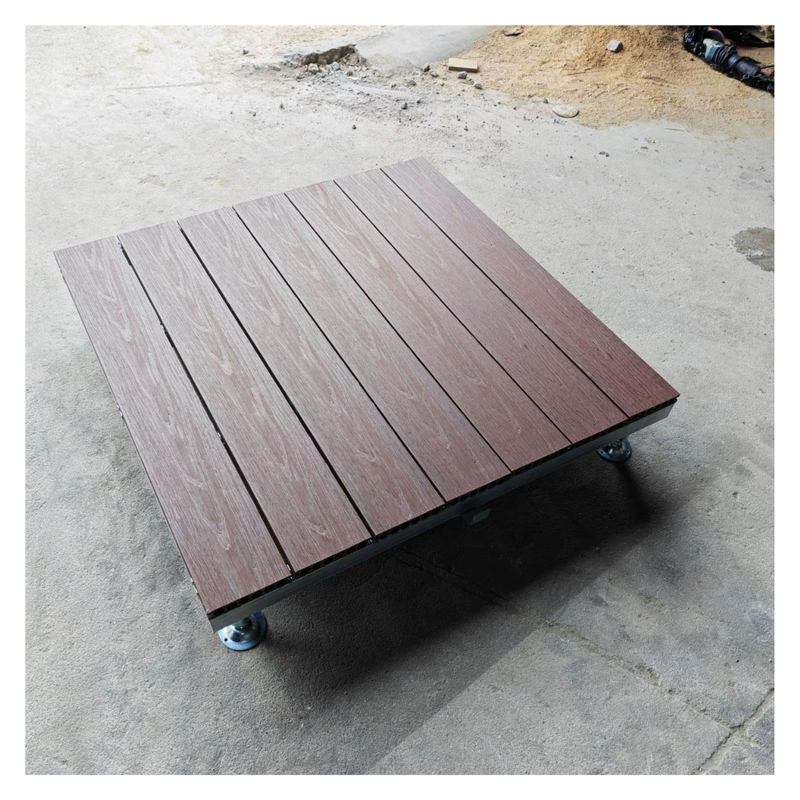Piattaforma per Terrazzo Surélevata Regolabile, Sistema Modulare
