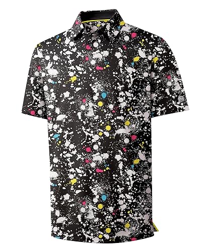 ZITY Men's Golf Polo Shirt Short Sleeve Performance Moisture Wicking
